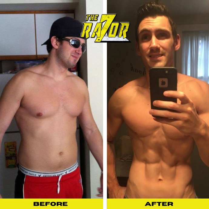 AJ's Remarkable Fitness Transformation for a Modeling Competition