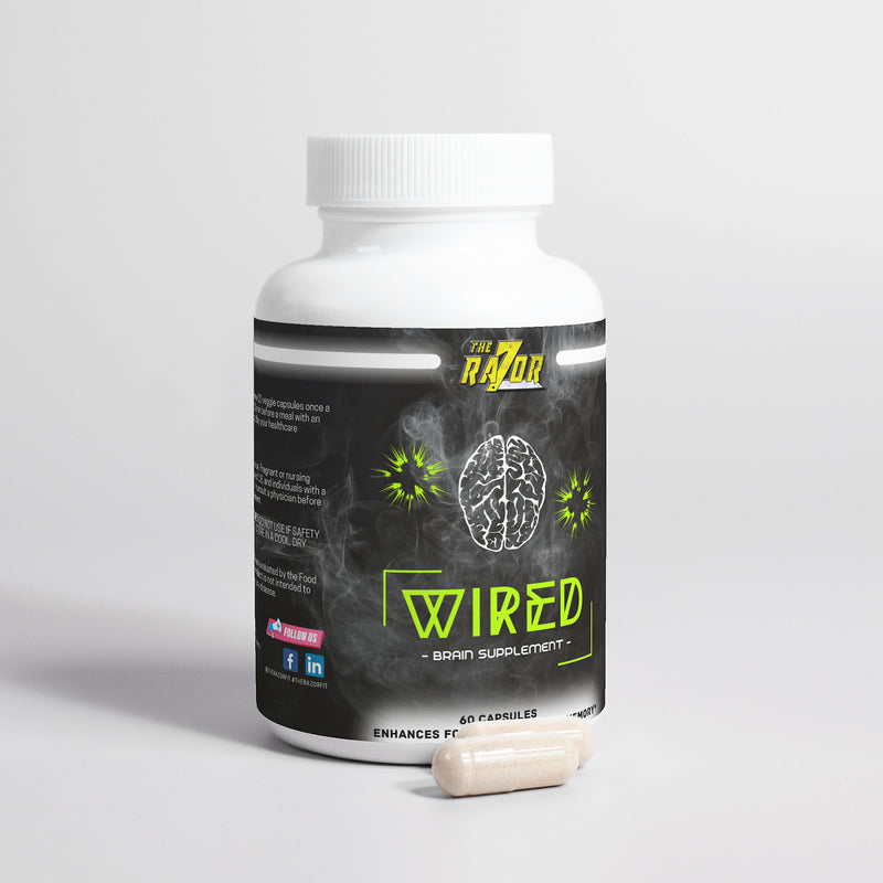 Cargue la imagen en el visor de la galería, The Razor WIRED Brain Supplement
