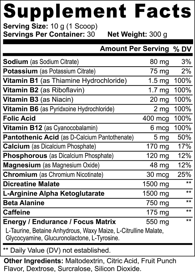 Chargez l&#39;image dans la visionneuse de la galerie, CHAOS (Fruit Punch Pre-Workout)
